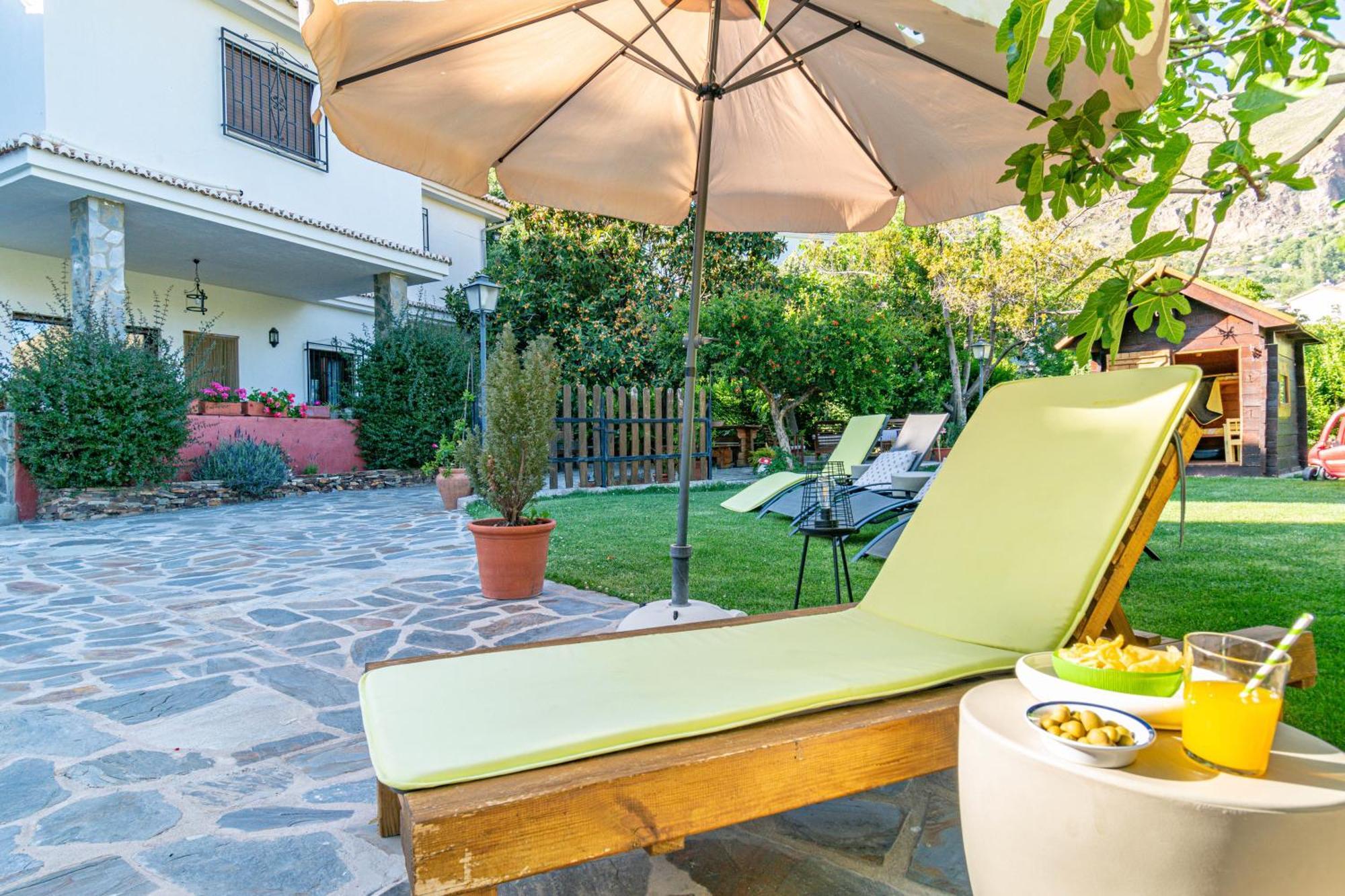 Casa Rural Olivillas Garden-Sierra Nevada Guejar-Sierra Bagian luar foto