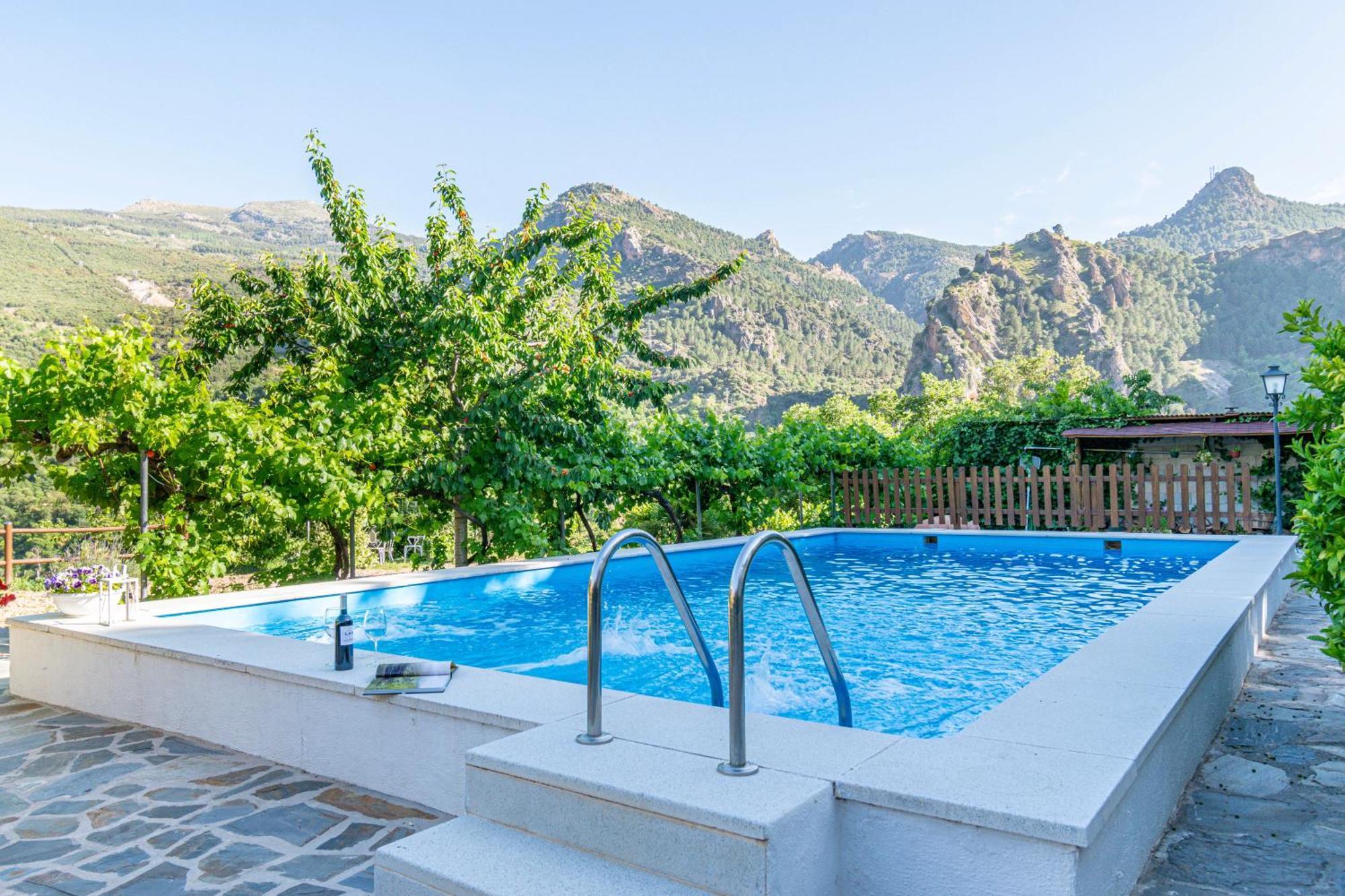 Casa Rural Olivillas Garden-Sierra Nevada Guejar-Sierra Bagian luar foto
