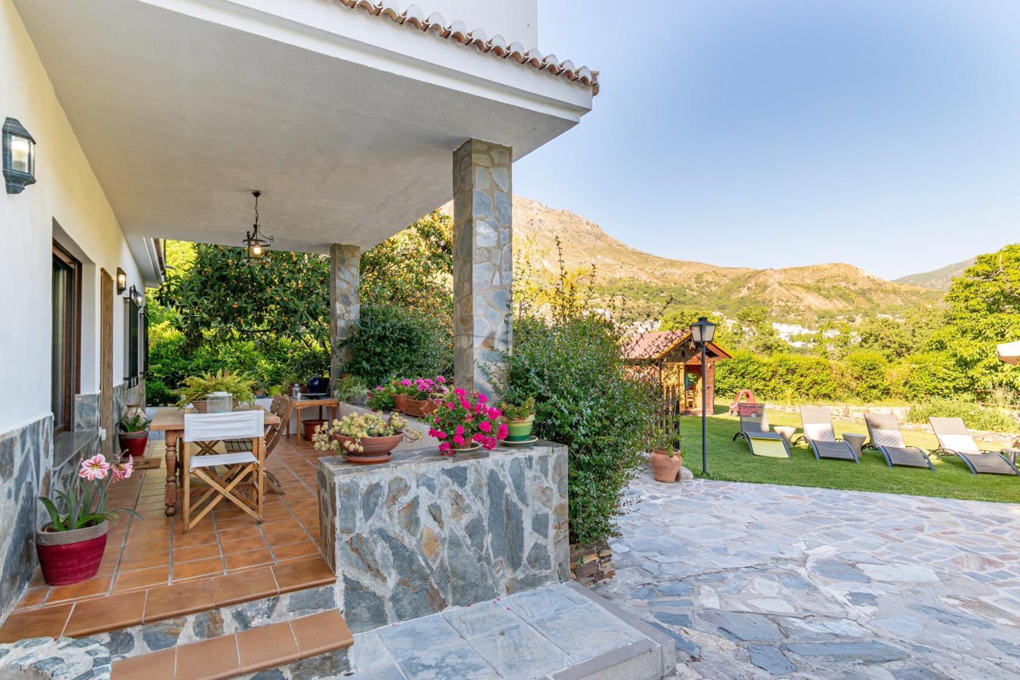 Casa Rural Olivillas Garden-Sierra Nevada Guejar-Sierra Bagian luar foto