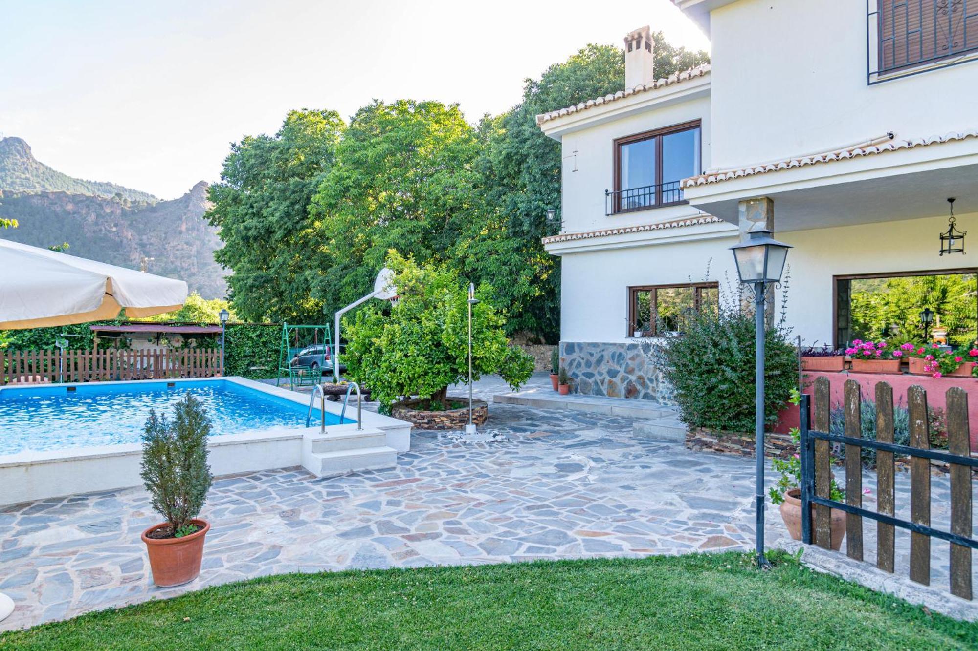 Casa Rural Olivillas Garden-Sierra Nevada Guejar-Sierra Bagian luar foto